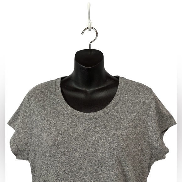 Heather Grey Bench. T-Shirt Side Logo, XL - Picture 3 of 9